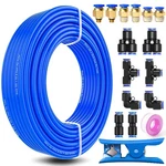 Mxuteuk 6mm Air Line Tubing Kit,6mm Hose Kit,6 Mm X 32.8 Od, Blue. Fixed Price $20.30.