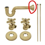 Kingston Brass Kpk207 Gourmet Scape Plumbing Kit - Incomplete See Photos. Fixed Price $75.00.