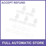 1 Set 3/8" Hose Id G1/4 Male Npt Elbow Barb Connector Pp Clear Universal. Fixed Price $12.49.
