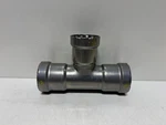 Viega 25376 Megapressg 1-1/2" X 1-1/4" Carbon Steel Tee P1 P2 P3. Fixed Price $33.00.