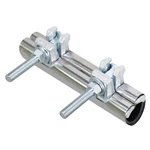 1 In. X 6 Long 2-bolt Ips Pipe Repair Clamp, Stainless Steel. Fixed Price $10.16.