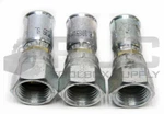 Lot Of 3 New Parker 10691n-6-6 Hydraulic Fitting 3/8'' Hose X Female. Fixed Price $42.50.