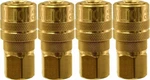 Milton 715 1/4" Fpt M-style Coupler Pack Of 4. Fixed Price $27.22.