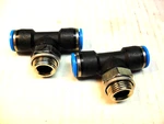 Qty 2 - 209719 Festo Qst-3/8-10 T-fitting 10mm New Usa Seller. Fixed Price $12.00.