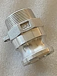 Brand New Sfi F-150 1-1/2" Male Npt Cam & Groove Aluminum Camlock Fitting. Fixed Price $5.50.