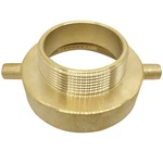 Happy Tree 2-1/2" Nh/nst Female X 2" Npt Male Brass Fire Hose Hydrant Adapter.... Fixed Price $44.50.