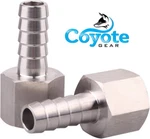 (ships Fast 2-pack) 1/2" Hose Barb X 3/8" Female Npt 316 Stainless Steel. Fixed Price $19.95.