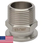 Kf-25 Nw-25 1.0" Npt (male) Adapter Vacuum Fitting Ss304 Loco Science. Fixed Price $19.99.