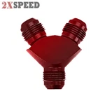 Emusa Red Aluminum Y Block Flare Fitting 10x 10an Male Threaded Hose Adapter. Fixed Price $13.99.