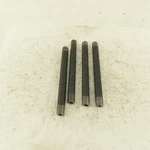 1/8" Npt X4-1/2" Schedule 80 Black Steel Welded Pipe Nipple Lot Of 4. Fixed Price $8.14.