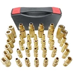 Tl Toolegin 1/4" Air Hose Fittings, 36 Pcs Quick Connect Compressor Acces.... Fixed Price $43.94.