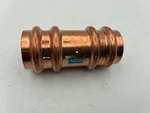 Mueller Streamline Rp10145 5/8" Acr Copper Press Coupling With Stop. Fixed Price $14.99.