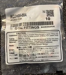 Smc Fittings Kq2h05-00a Kqh1-23b Straight Union 3/16 Bag Of 10. Fixed Price $19.99.