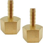 2pcs Brass Hose Fittings 1/2" Npt Female To 1/4" Barb Adapter For Air Fuel Oi.... Fixed Price $10.57.