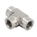 Yoebor 304 Stainless Steel Forged Tee 1/4" Npt Female X 1/4.... Fixed Price $20.83.