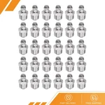 30pack 304 Stainless Steel Straight Hydraulic Grease Fitting M10 X 1mm Thread. Fixed Price $21.57.