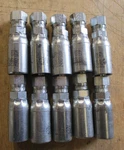 10 Pack Couplamatic Cs09 6x6 Hydraulic Hose Fittings 3/8" Jic X. Fixed Price $50.00.