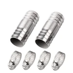 Stainless Steel 304 Hose Barb Fitting Union 3/4" Barbed X Splicer Me. Fixed Price $18.96.