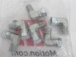 Brennan 1501-04-04fg , 1/4" Mnpt X Fnpt Swivel 90 Elbow (pk 6). Fixed Price $30.00.