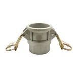 3" Female Camlock X Npt Aluminum Fitting With Brass Handles - Style D. Fixed Price $37.64.