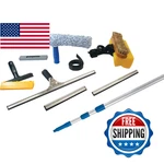 Ettore 2510 Universal Window Cleaning Kit - 36" Aluminum, Squeegee, Scraper. Fixed Price $150.77.