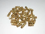 *lot Of 40* Parker 68c-4-4 Brass Male Connector Compression Fitting 1/4" Tube.... Fixed Price $80.00.