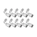 10 Pcs 90 Hydraulic Hose Fittings, For 3/8" X Jic 37 Femal. Fixed Price $43.99.