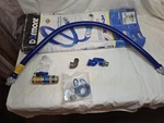 Dormont 1675kit48 Blue Hose Moveable Gas Connector, 48" X 3/4". Fixed Price $140.00.