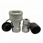 3/4" Npt Iso7241-b Hydraulic Quick Connect & Disconnect Coupler, Releas.... Fixed Price $58.53.