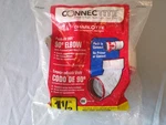 Connectite Charlotte 1 1/2" Pvc Dwv 90 Degree Elbow Push Fit Quick Attach Sc 40. Fixed Price $19.95.