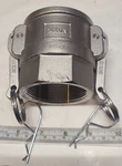 2" Dixon D-200 Type D Coupler 316 Stainless Steel. Fixed Price $21.97.