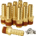 Sungator 12-pack Air Hose 3/8'' Barb 1/4" Npt, Brass. Fixed Price $30.98.