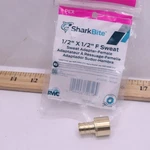 Sharkbite Female Sweat Adapter Brass 1/2" X Uc600lfa. Fixed Price $2.30.