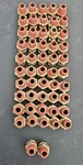 (52) Parker76rb-3/4-4 Air Brake Hose End Fittings, Straight Thread To Male Pipe. Fixed Price $105.99.