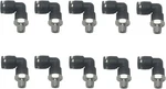 Vetley Pneumatic Elbow Push To Connect Fitting 1/4 Inch Tube Od X 1/16 Npt Ma.... Fixed Price $33.95.