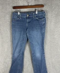 American Eagle Jeans Womens 8 Blue 77 Straight Medium Wash Stretch Denim Pants. Fixed Price $14.57.