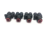 Smc Kau08-00 Union "y" Fitting 8mm To Lot Of 4. Fixed Price $10.79.
