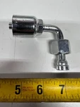Ij143-6-6 Parker 3/8" Female Seal-lok Swivel X Hose Crimp 90 Elbow Long Drop. Fixed Price $9.96.