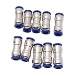 Lot Of 10 Aignep 88040-05 Straight Union Fittings, 5/16in, One-touch, 2.0mpa. Fixed Price $35.00.