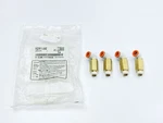 Lot Of 4 Smc Kq2w11-35as Extended Male Elbow Fittings 3/8". Fixed Price $12.99.
