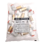 Lot Of 10 Smc Kq2w13-36s Elbow Fitting, 1/2in One-touch To Brass 3/8in Npt Male. Fixed Price $61.95.