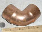 New Nibco 1-1/2-inch X 1-1/2 In Inch Copper 90-degree Sweat Elbow El Ell Usa. Fixed Price $7.65.