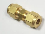 1- Swagelok Brass Compression Union Fitting, 1/4" Tube X Tube, B-400-6. Fixed Price $11.89.