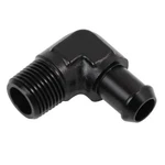 Lokocar 1/4" Npt Male To 3/8" Barb Fitting Adapter 90 Degree Aluminum Black 1pc. Fixed Price $10.99.