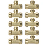 10 Pack Xfitting 1/2" Pvc X Cts Push Fit Tee To Connect. Fixed Price $59.99.