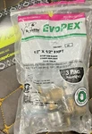 Sharkbite Evopex Drop Ear Elbow Rt Push To Connect 1/2" X Fnpt K334z3 2 Pk. Fixed Price $14.77.