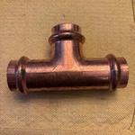 Propress 3/4" Press Copper Tee Viega Pro. Fixed Price $9.99.