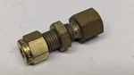 New Swagelok Brass 1/4" Tube X 1/8" Npt Female Bulkhead Connector, B-400-71-2. Fixed Price $16.99.
