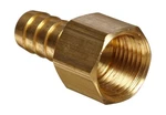Anderson Metals - 57002-0604 Brass Hose Fitting, Connector, 3/8" Barb X 1/4" .... Fixed Price $10.63.