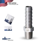 Maacflow Stainless Steel Barb Hose Fitting 5/16" Id X 1/8" Male Npt Adaptor. Fixed Price $11.23.